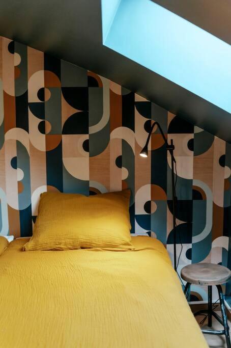 Le Retro Chic - Grand Duplex Pour 6 Dans Le Centre Apartment Liège Exterior foto